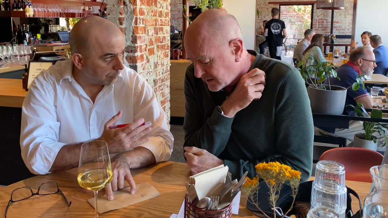 Snowden Optiro Merger 2022: Expert duo Oscar Rondon and Ian Glacken, turning napkin scribble into geostatistics gold!
