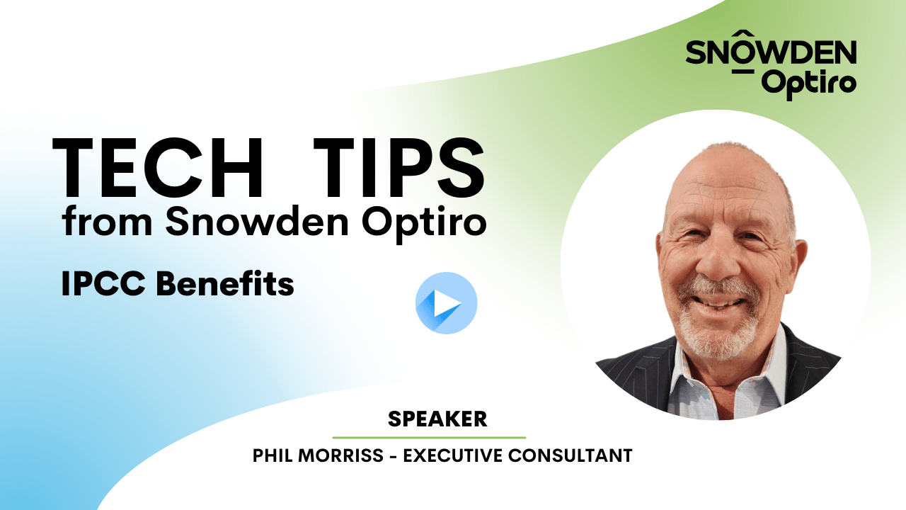 TECH TIPS: IPCC Benefits